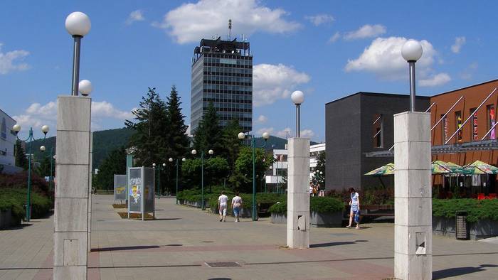 The town of Považská Bystrica-1