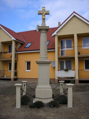 Cross at the poorhouse - Veľké Úľany-2