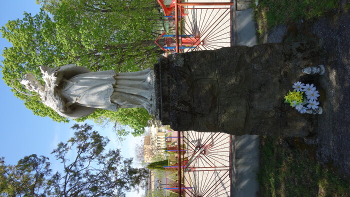 Statue of John of Nepomuk - Park of the Roman Catholic Church-3