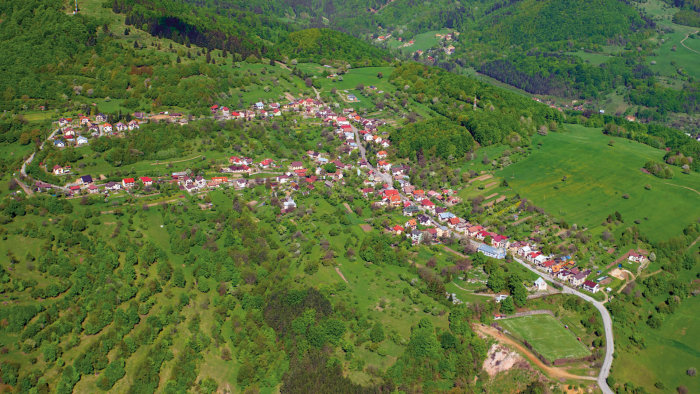 The village of Horné Pršany-1