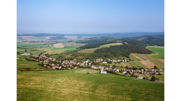 The village of Veľké Kršteňany-1