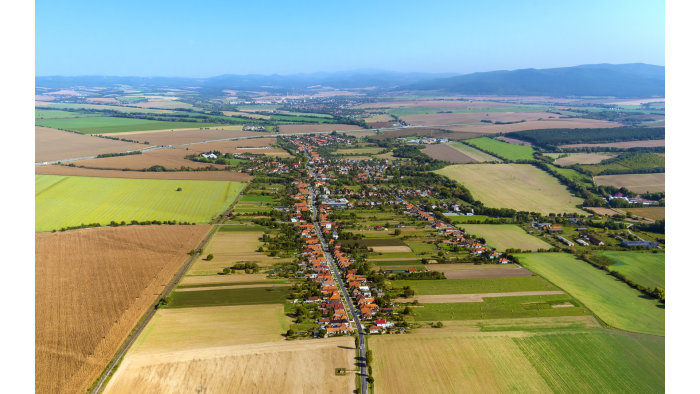The village of Tesárske Mlyňany-1