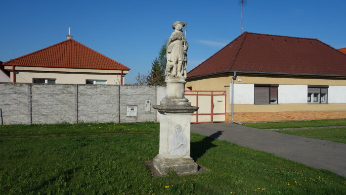 Statue of St. Vendelina - Pavlice-1