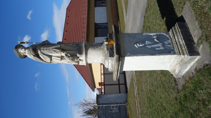Statue of St. Vendelina - Pavlice-3