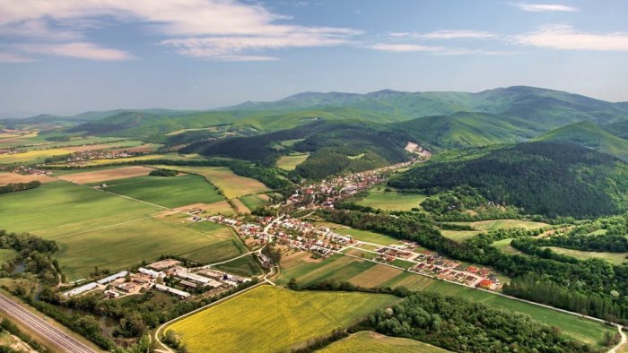 The village of Hrádok-1