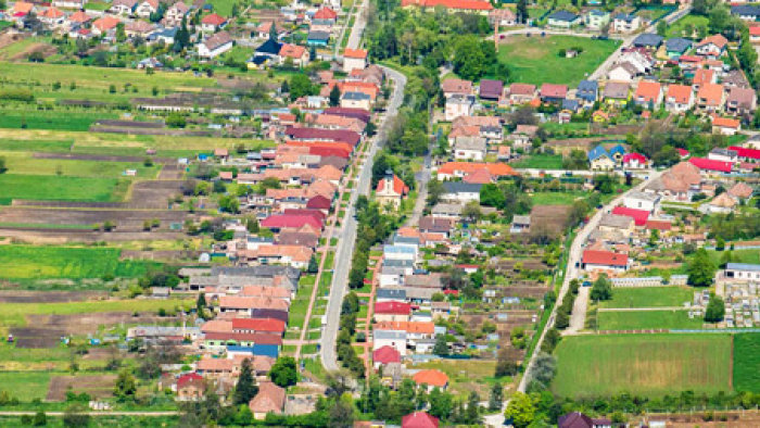 Das Dorf Kľačany-1