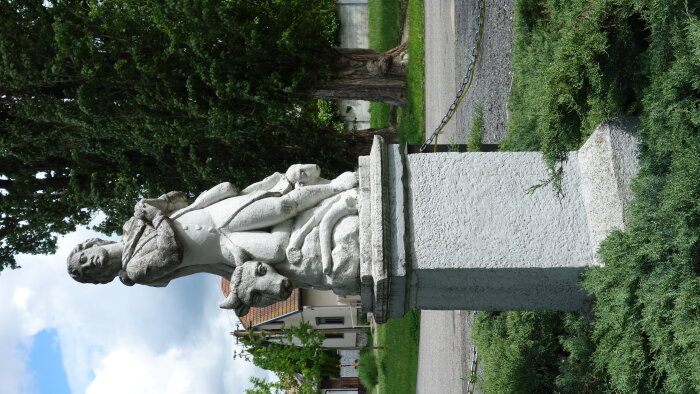 Statue des hl. Vendelína - Jánovce-4