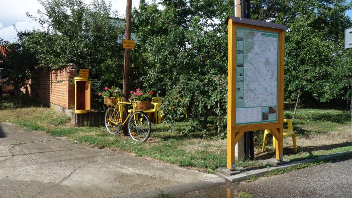 Pihenőhely a kerékpárosok számára - Čataj-3