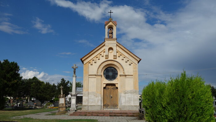 Chapel of St. Cross in the cemetery, Chataj-5
