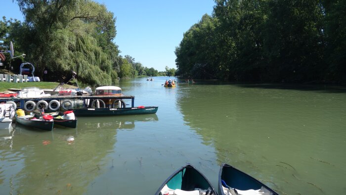 Rafting auf der Kleinen Donau-3