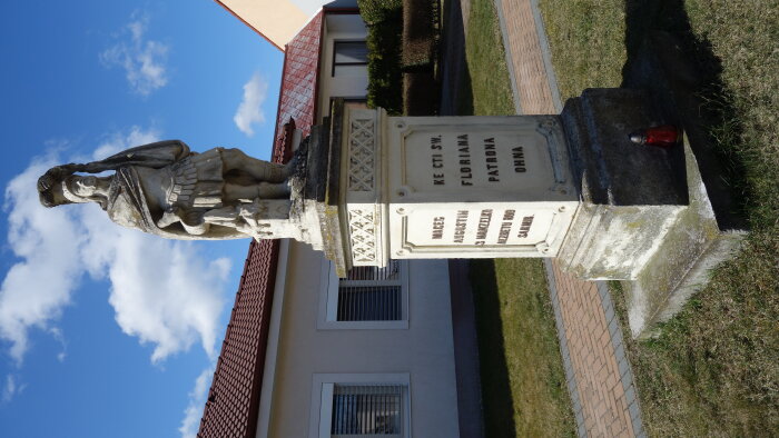 Statue of St. Floriána- Pavlice-3