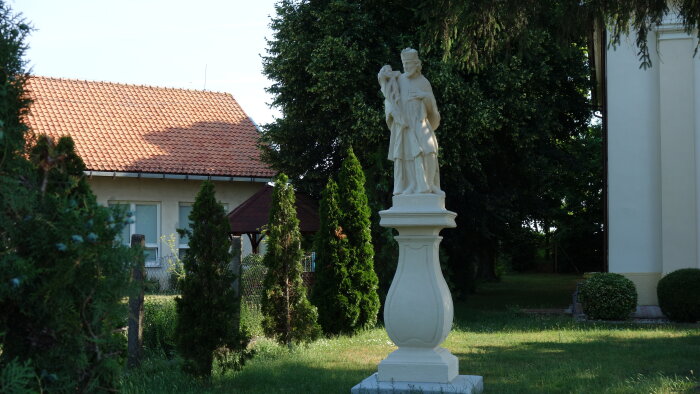 Statue of St. Ján Nepomucký - Veľký Grob-2