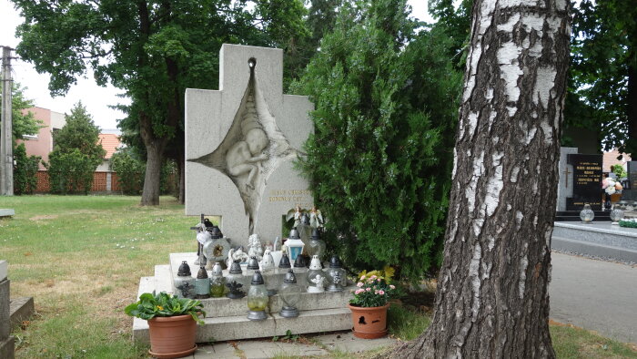 A születendő gyermekek emlékműve - Križovany nad Dudváom-1