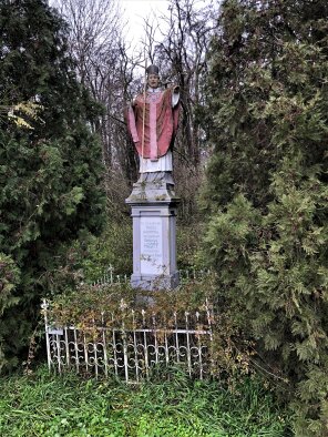 Statue of St. Ambrosis - Cífer, part of Pác-4