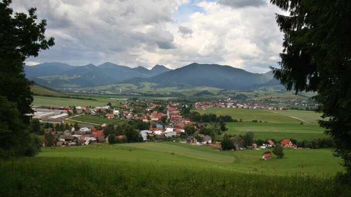 Das Dorf Oravská Poruba-2