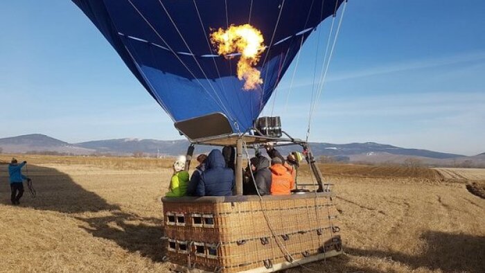 Dobrodružný let balónem, Žilina-1