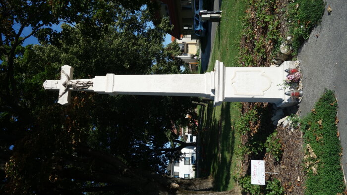 Cross in the village, upper end - Ružindol-3