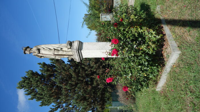 Statue des hl. Vendelína - Suchá nad Parnou-3