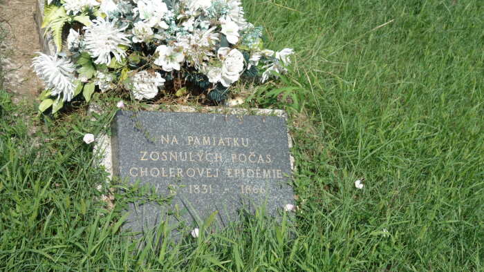 Cross in the cholera cemetery - Chataj-2