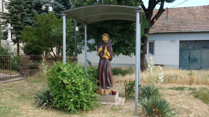 Socha sv. Františka - Báhoň-1