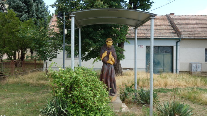 Statue of St. Františka - Báhoň-3
