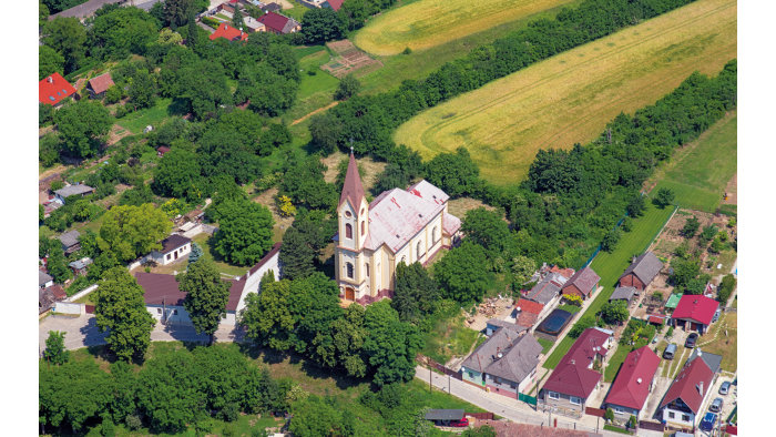 Das Dorf Mähren nad Váhom-1